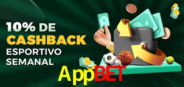 10% de bônus de cashback na Appbet